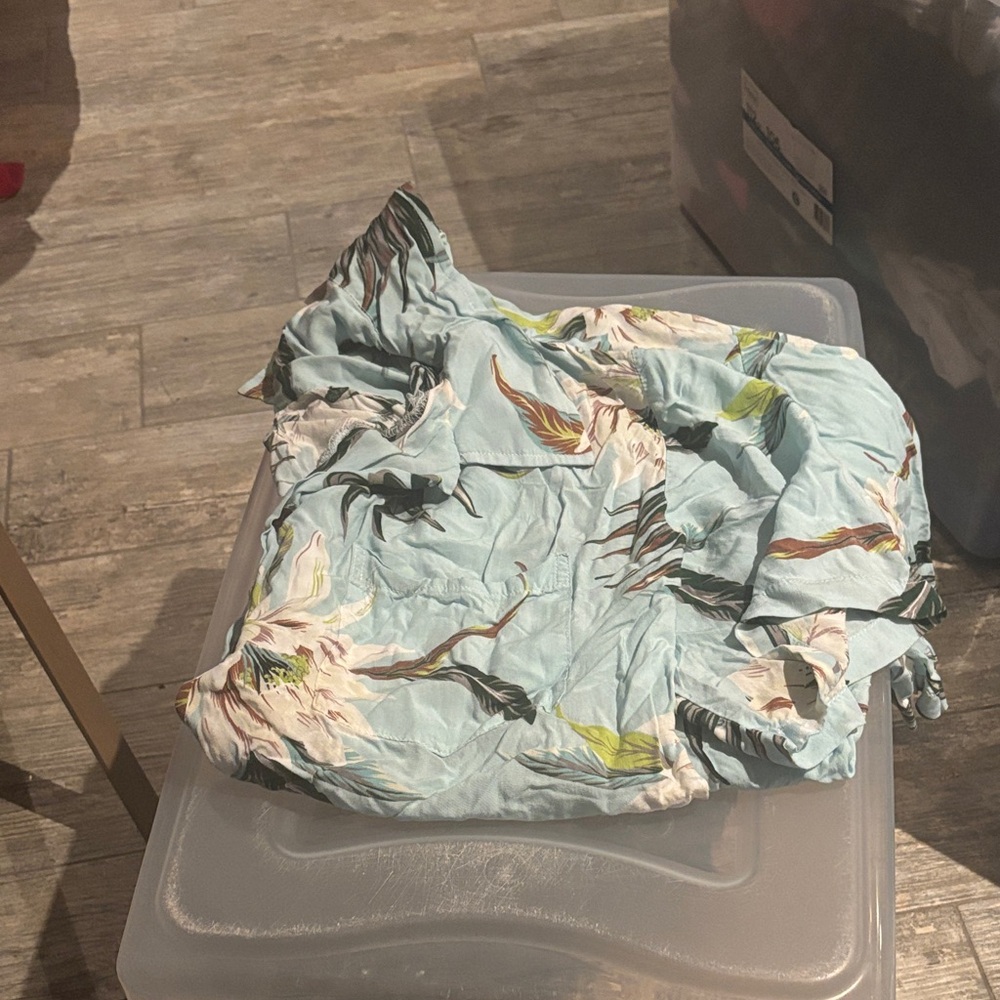 Floral Print men’s Hawaiian shirts short sleeve